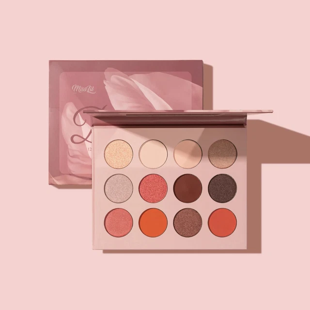 Paleta de sombras de ojos de 12 tonos Miss Lil USA Delight nueva en caja, *envío gratuito*