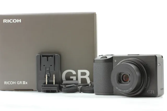 [Top MINT in Box] Ricoh GR IIIx III x 24MP Digital Camera Count 3399 From JAPAN