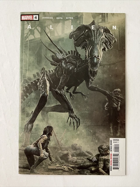 Alien #4 (2022) 9.4 NM Marvel High Grade Comic Book Barends Cover