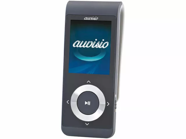 auvisio DMP-320.bt V2 BT MP3 MP4 Video Player MicroSD Card Radio Recorder