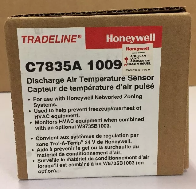 Honeywell Communicating Discharge Temperature Sensor C7835A1009/U