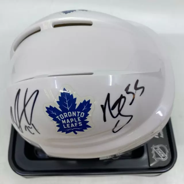 Josh Leivo Autographed 4x6 Color Photo Toronto Maple Leafs #32 Blue C