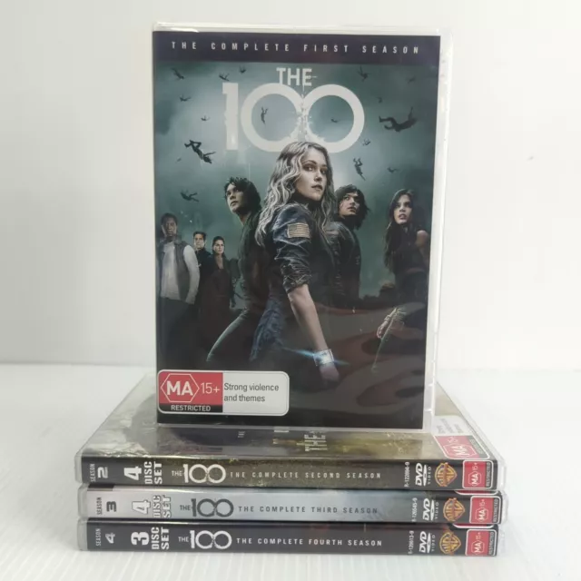 The 100: The Complete Season 1 2 3 4 1-4 Region 4 PAL DVD TV Series