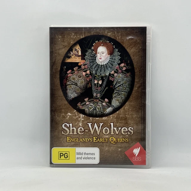 She-Wolves Englands Early Queens DVD Movie Film Documentary TV Free Post R4 PAL