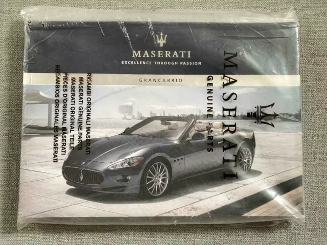 Maserati Grancabrio Owners Handbook Manual