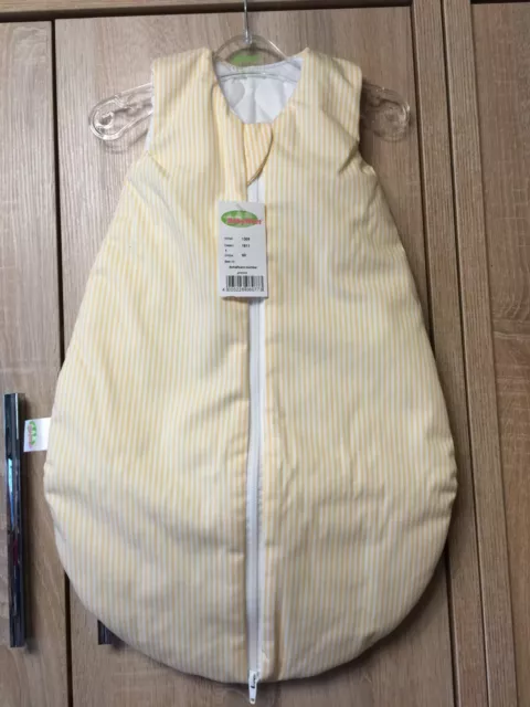 Odenwälder Baby nest Klinik Schlafsack 60 NEU KOCHBAR 95 Grad gelb