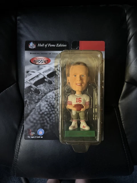 JOE MONTANA SAN FRANCISCO 49ERS 1999 HALL OF FAME. Factory Sealed Bobble Head