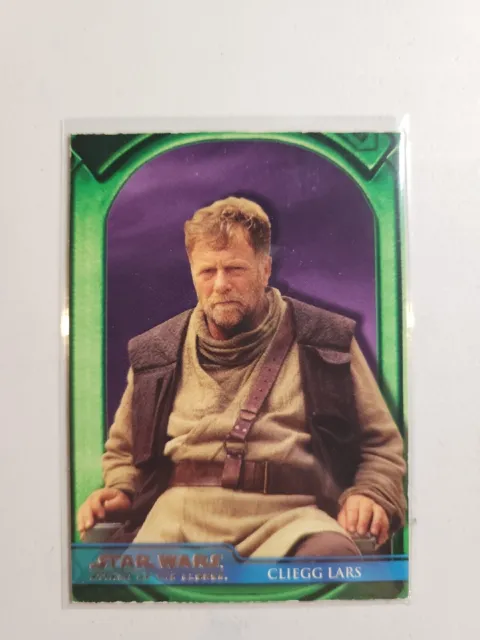 Star Wars Cliegg Lars 2002 Topps Attack Of The Clones #12