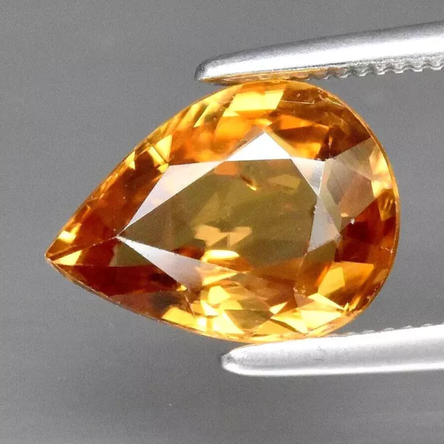 RARE ★★  ZIRCON JAUNE DE TANZANIE : 2,35 CARATS  ★★ P419.129t