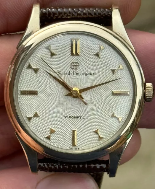 Girard perregaux gyromatic 10k gold filled deals