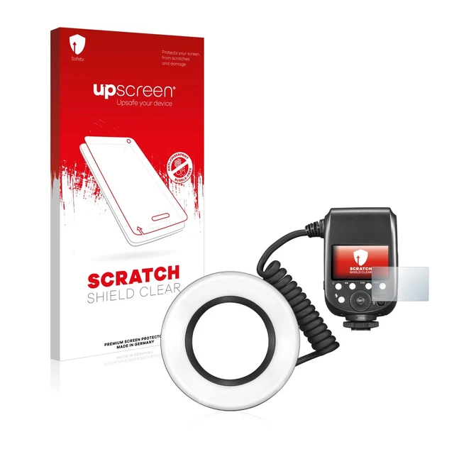 upscreen lámina protectora para Godox MF-R76 resistente a arañazos anti huellas dactilares transparente