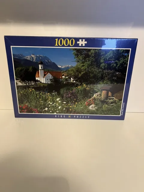 1000 Piece Jigsaw from King Puzzles - Brand New & Sealed - WALLGAU, BAYERN