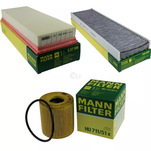 MANN-FILTER Inspección Set Conjunto de Filtros Apto para Mini Cooper una Manga