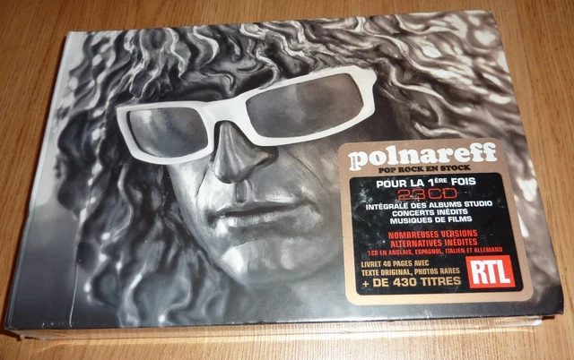 MICHEL POLNAREFF - POP ROCK EN STOCK, 23CD, L intégrale ou