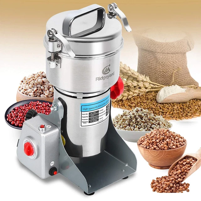 700G Electric Grain Grinder Mill Powder Machine Mill Grinder Coffee Grinder Fo