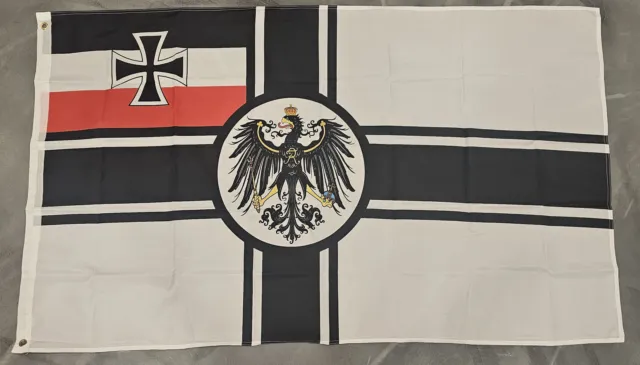 Fahne Flagge Deutsches Reich Kaiserliche Marine - 90 x 150 cm