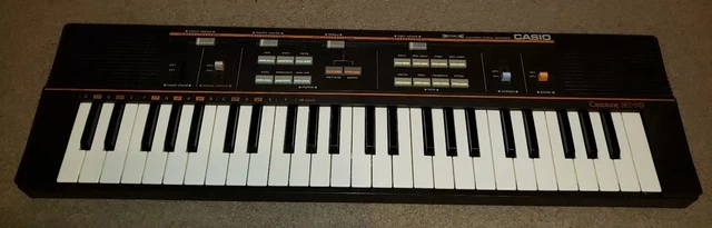 VINTAGE 80S CASIO Casiotone MT-90 Mini Keyboard 49 Key Speaker