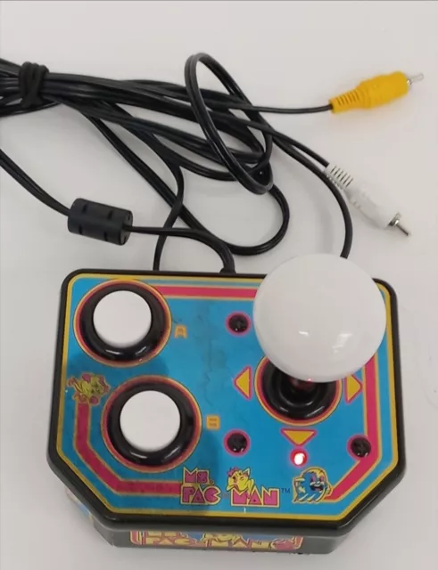 Vintage Ms.Pac-Man Plug & Play Game MSI Entertainment 1993 Bandai Namco Used