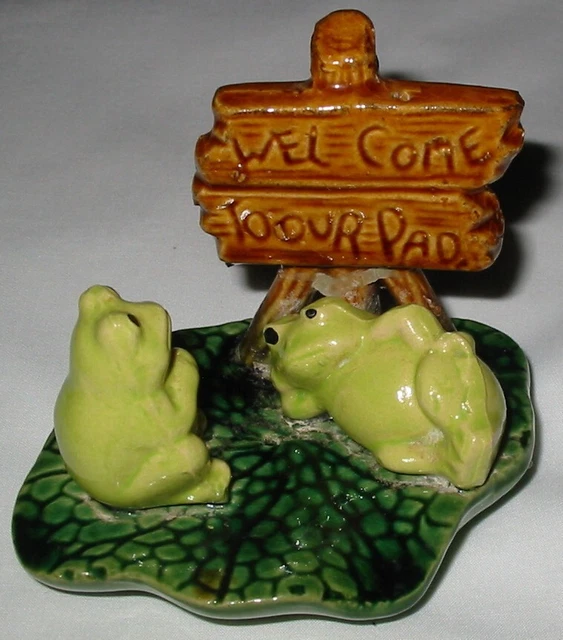 VINTAGE CERAMIC FISH Tank AQUARIUM DECORATION TO OUR PAD" 2