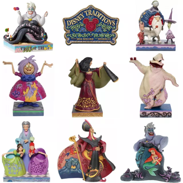 Disney Traditions Villains Figurines Brand New & Boxed