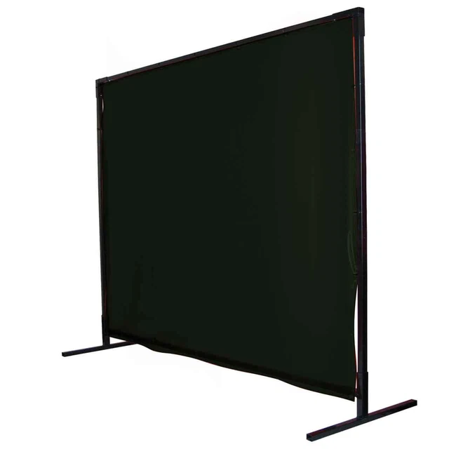 Black Stallion 6X6VSQF1-SH8 6x6 ft Shade 8 Saf-Vu weld Screen with Quickframe