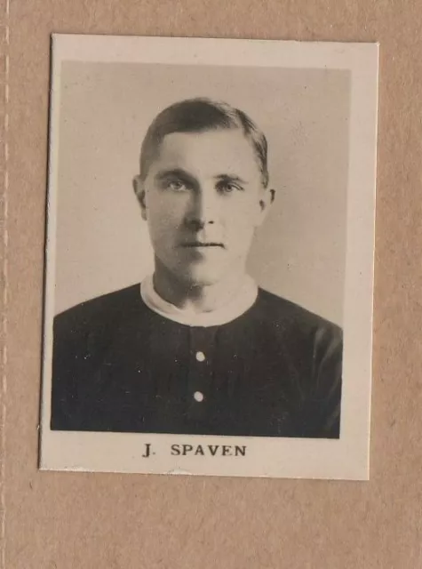 1922 DC Thomson / The Rover Footballers - Jack Spaven, Nottingham Forest