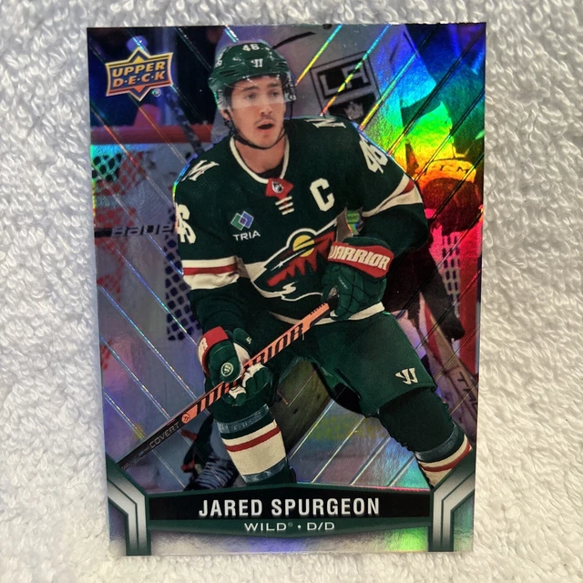 TIM HORTONS UD Upper Deck 20232024 Hockey Cards 46 JARED SPURGEON 0.