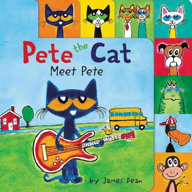 PETE THE CAT Meet Pete by James Dean (English) Board Book Book EUR 19