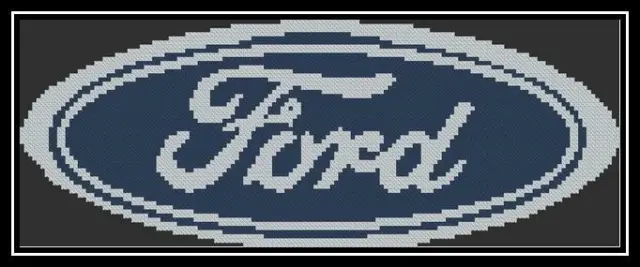 Ford - Cross Stitch Chart/Pattern/Design/XStitch