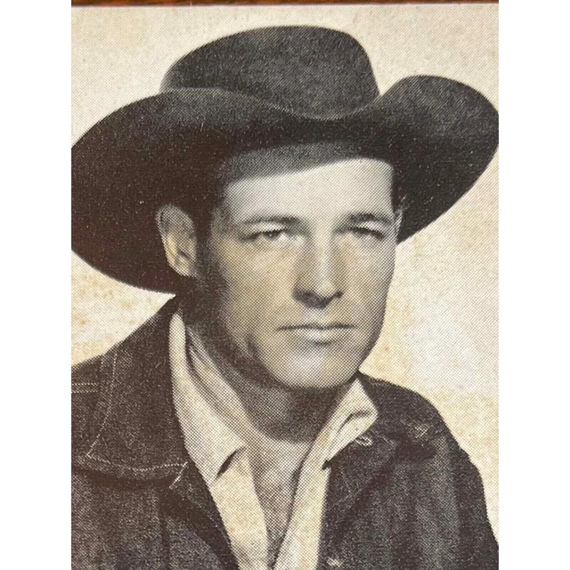 Vintage Promotional Photo Card BW Guy Madison The Adventures Of Wild Bill Hickok