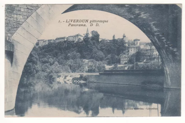 CPA 54 - PICTURESQUE LIVERDUN: PANORAMA (MEURTHE-et-MOSELLE) UNWRITTEN