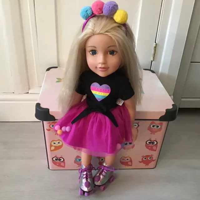 Design A Friend~Doll~Wearing Rollerboots  Outfit