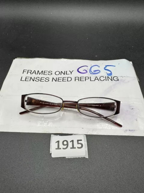 Konishi Kl-348 51-18 135 Plastic Metal Full Rim Eyeglasses Frame