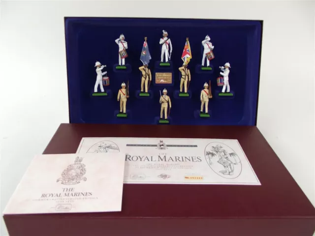 WBritain Britains Toy Soldiers The Royal Marines Set #5289 NEW Limited Edition