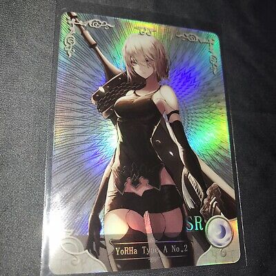 GODDESS STORY ANIME Waifu Karte | 2B - Nier: Automata | SR Holo | Near