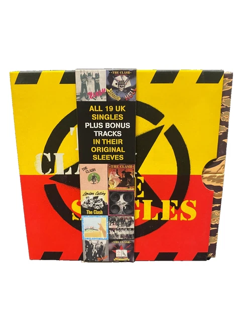 THE CLASH - THE SINGLES BOX SET (19 CD Singles Box Set) EUR 56,90