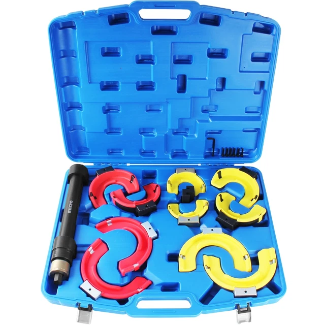 ENVA Federbein-Werkzeug Set 5-tlg. + Federspanner - Profi-Werkzeug Für VAG & Mercedes