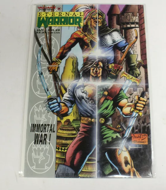 Eternal Warrior Volume 1 #29 January 1995  Valiant Comics (Bagged Boarded)