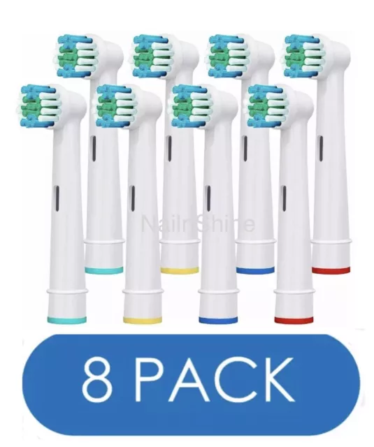 Electric Toothbrush Heads Compatible With Oral B Braun Replacement brush Head 🔥