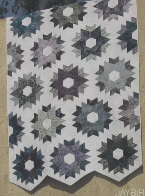 Daybreak  - modern pieced quilt PATTERN - 4 quilt sizes  - Jaybird