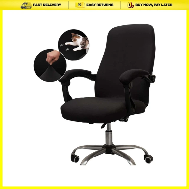 Melaluxe Office Chair Cover - Universal Stretch Desk Chair Cover Computer Cha...