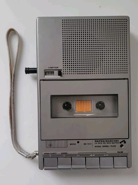 Magnétophone à Cassettes PATHE MARCONI – La Voix De Son Maître MK110V