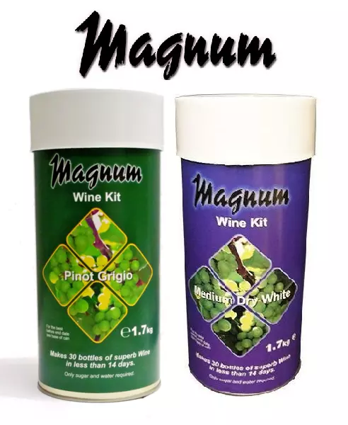 Magnum wine Making Kits Make Home Brew Refill Ingredients Kit Brewing