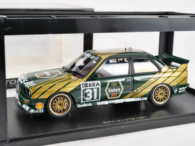 AUTOART 1:18 DTM BMW M3 (E30) "Diebels Alt" C. Danner #31 emballage d'origine ! EUR 111,00
