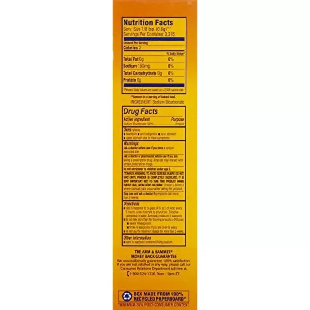 12 Boxes Arm & Hammer Pure Baking Soda Box 8 oz 3