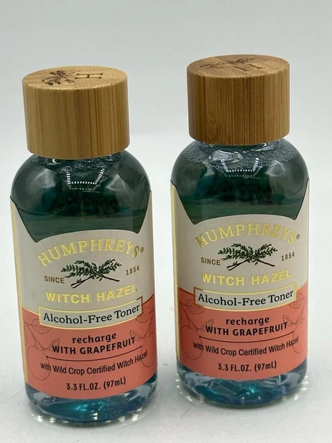 Humphreys Witch Hazel Alcohol Free Toner With Cucumber - 8 oz. - (3-Bottles) Humphreys Witch Hazel Alcohol Free Toner With Cucumber - 8 oz. - (3-Bottles)