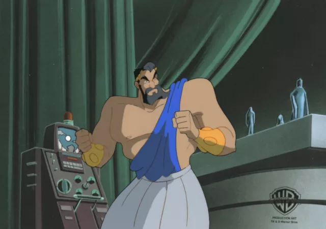 Batman Animated Series- Original Production Cel-Maxie Zeus-Fire From Olympus