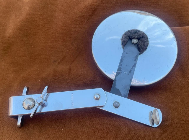 Vintage 1960s Rogers No. 4439 External Clamp On Bass Drum Muffler Vintage 1960s Rogers No. 4439 External Clamp On Bass Drum Muffler