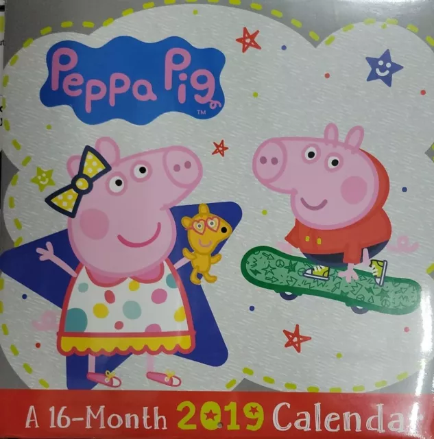 Peppa Pig 2019 Calendar W