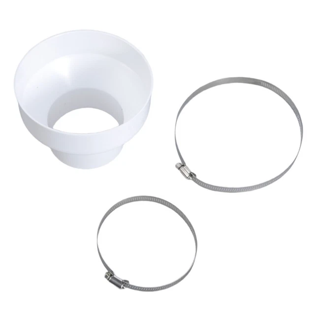 STURDY PLASTIC VENTILATION Pipe Adapters 150mm to 100mm for Various ...